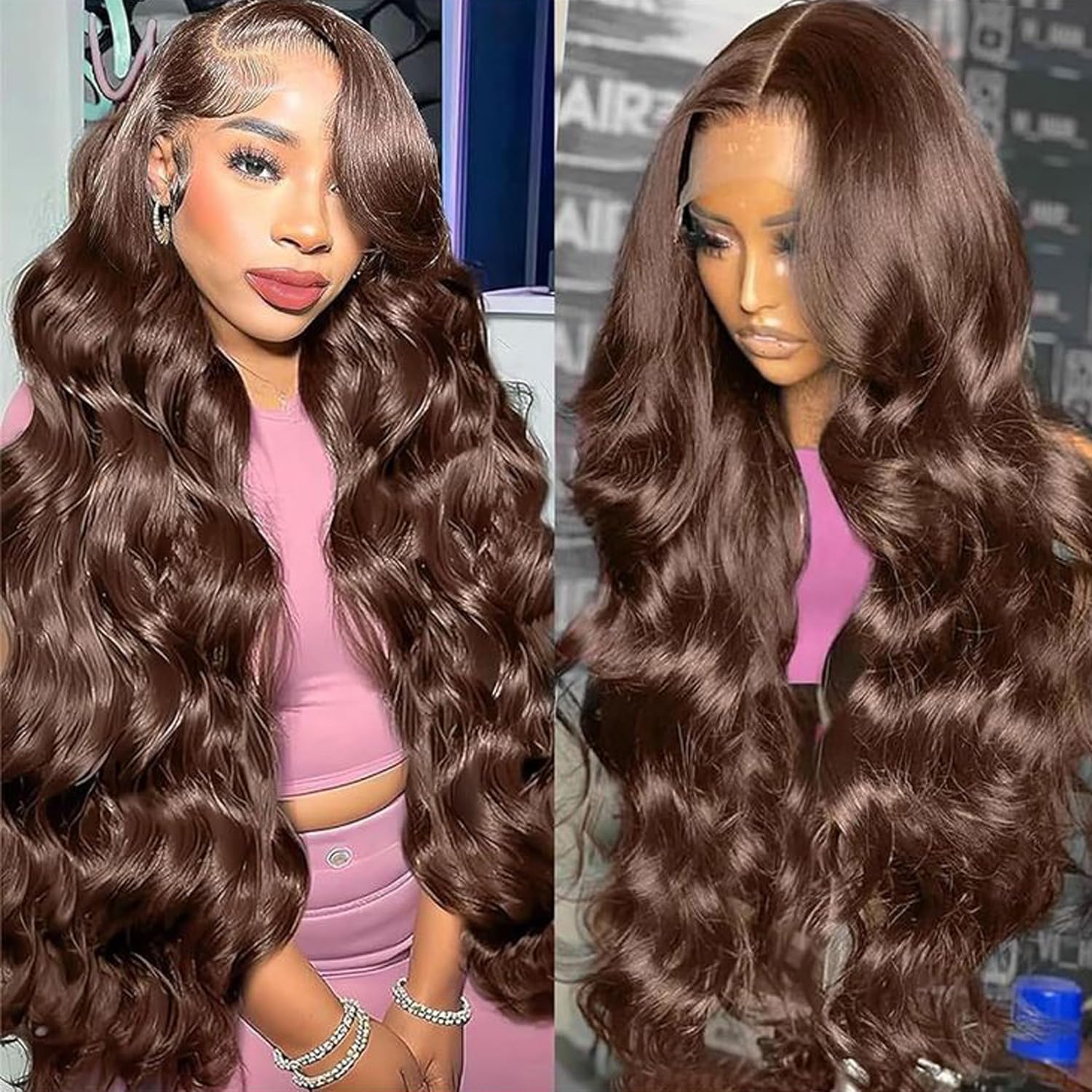 13x6 Body Wave Lace Front Wigs Human Hair Pre Plucked 200% Density Glueless Wigs Human Hair 26 Inch HD Transparent Lace Frontal Wigs Human Hair Wigs for Black Women With Baby Hair